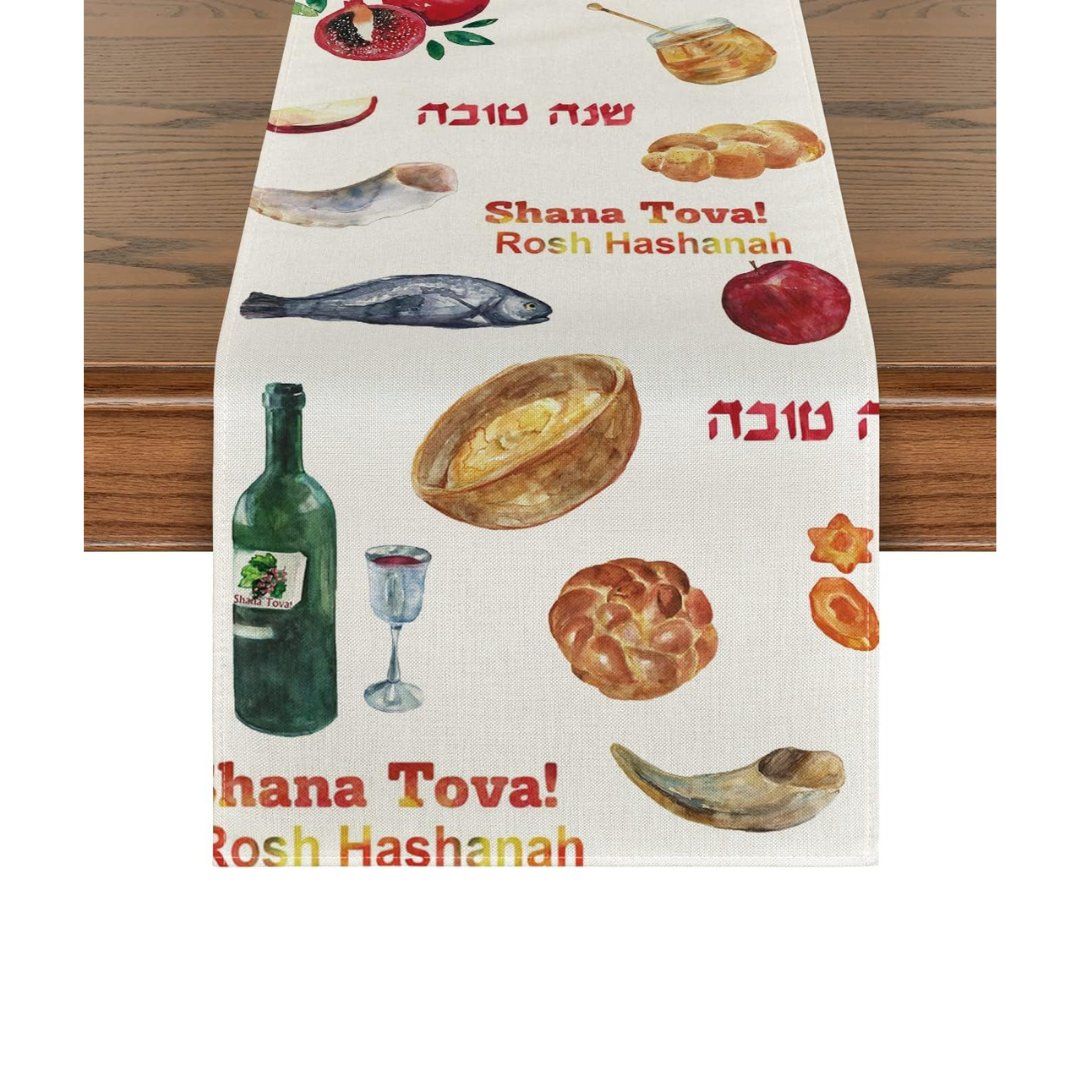 Camino de Mesa Para Rosh Hashana