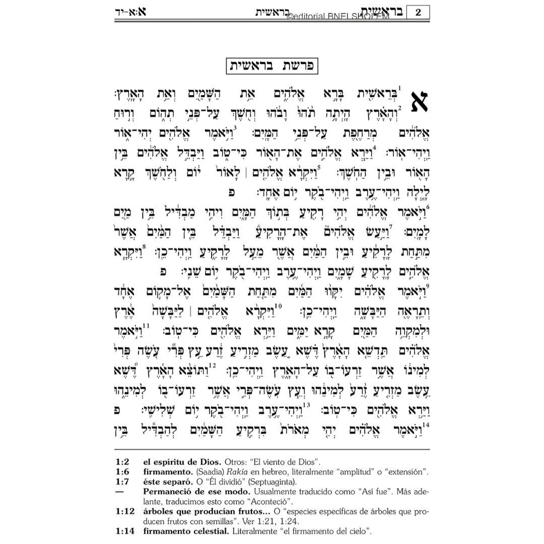 Torat jaim - TORA VIVIENTE- Jumash Completo HEB-ESP