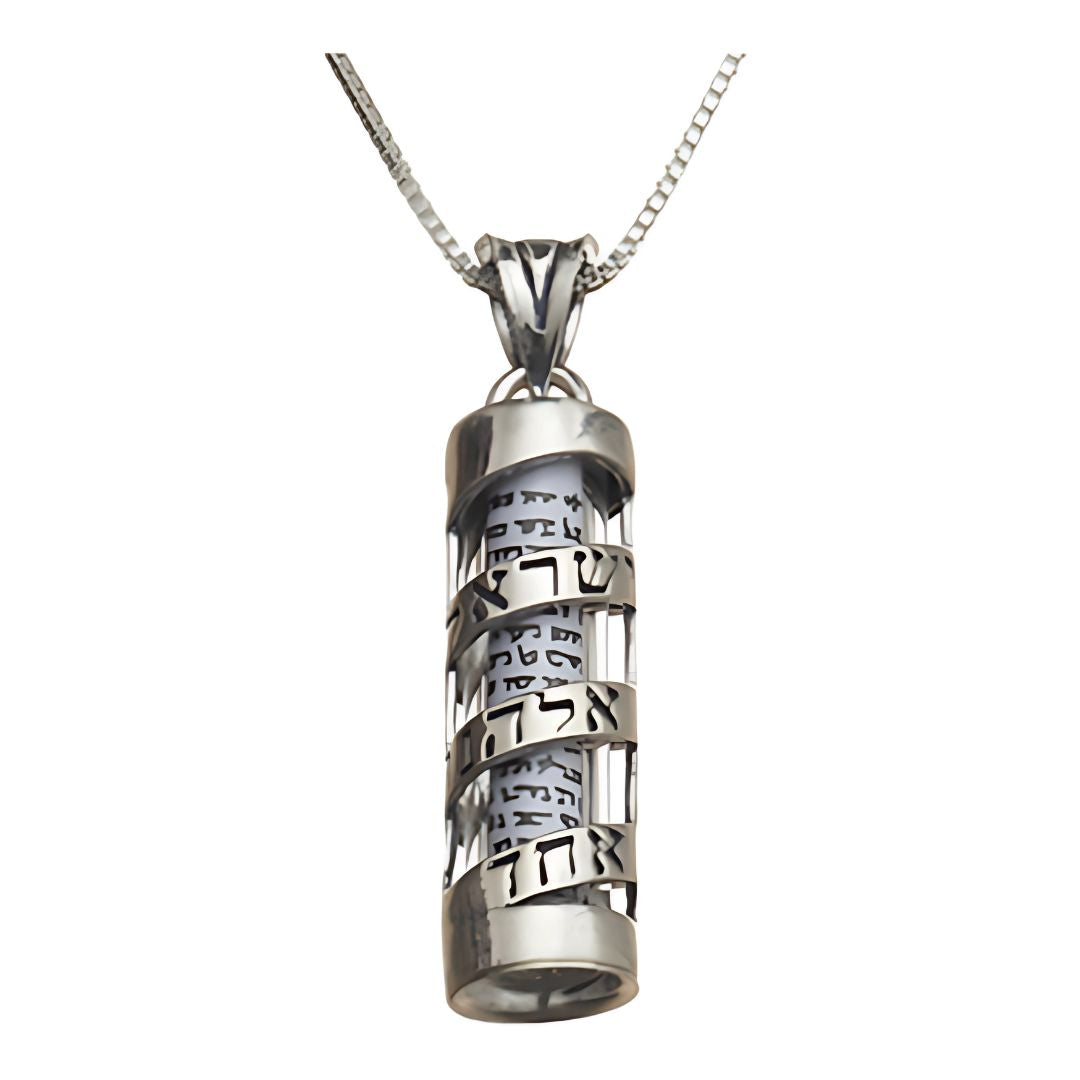 Mezuzah para el cuello "SHEMA ISRAEL"
