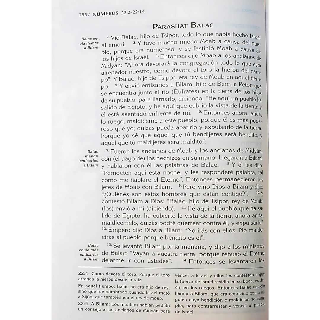 La Torá: Con Haftarot - HEB-ESP-COMENTARIOS