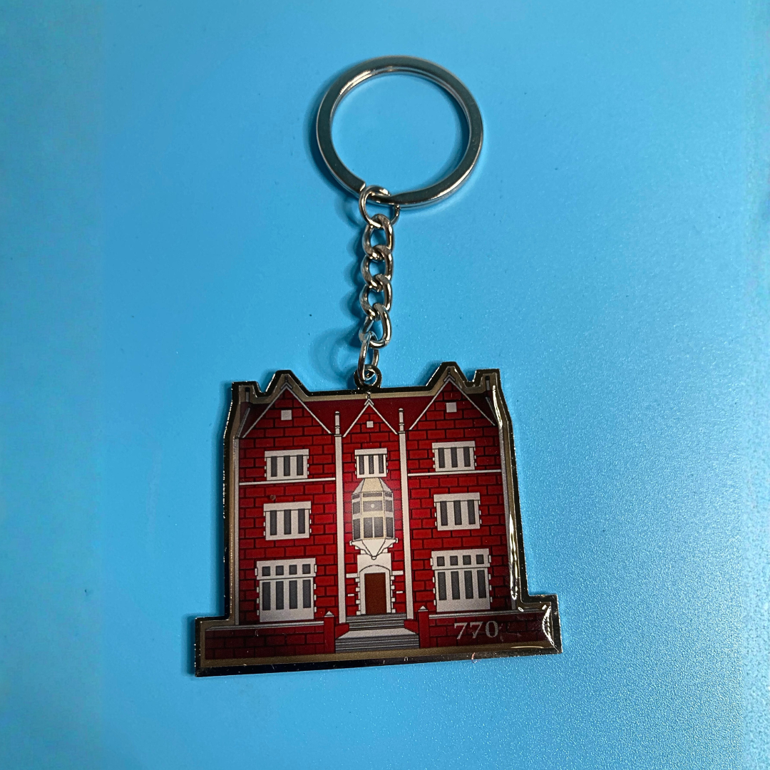 Llavero Casa del Rebbe 770