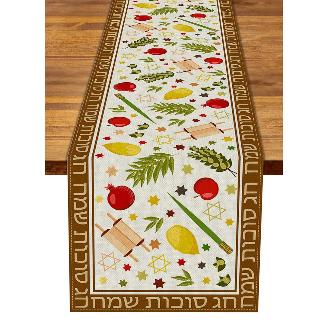 Camino de Mesa Para Sukkot