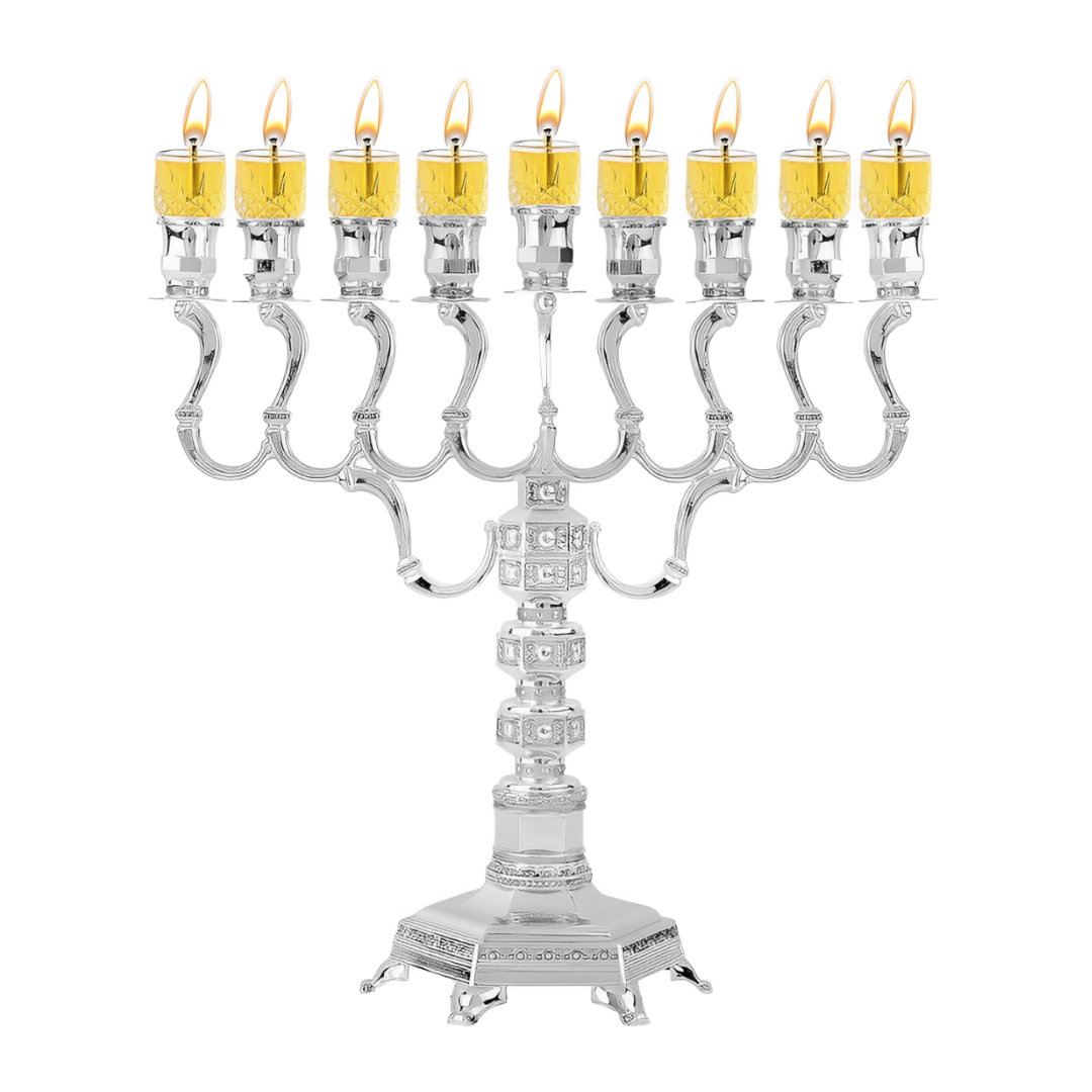 Menorah de aceite " Fuerza "