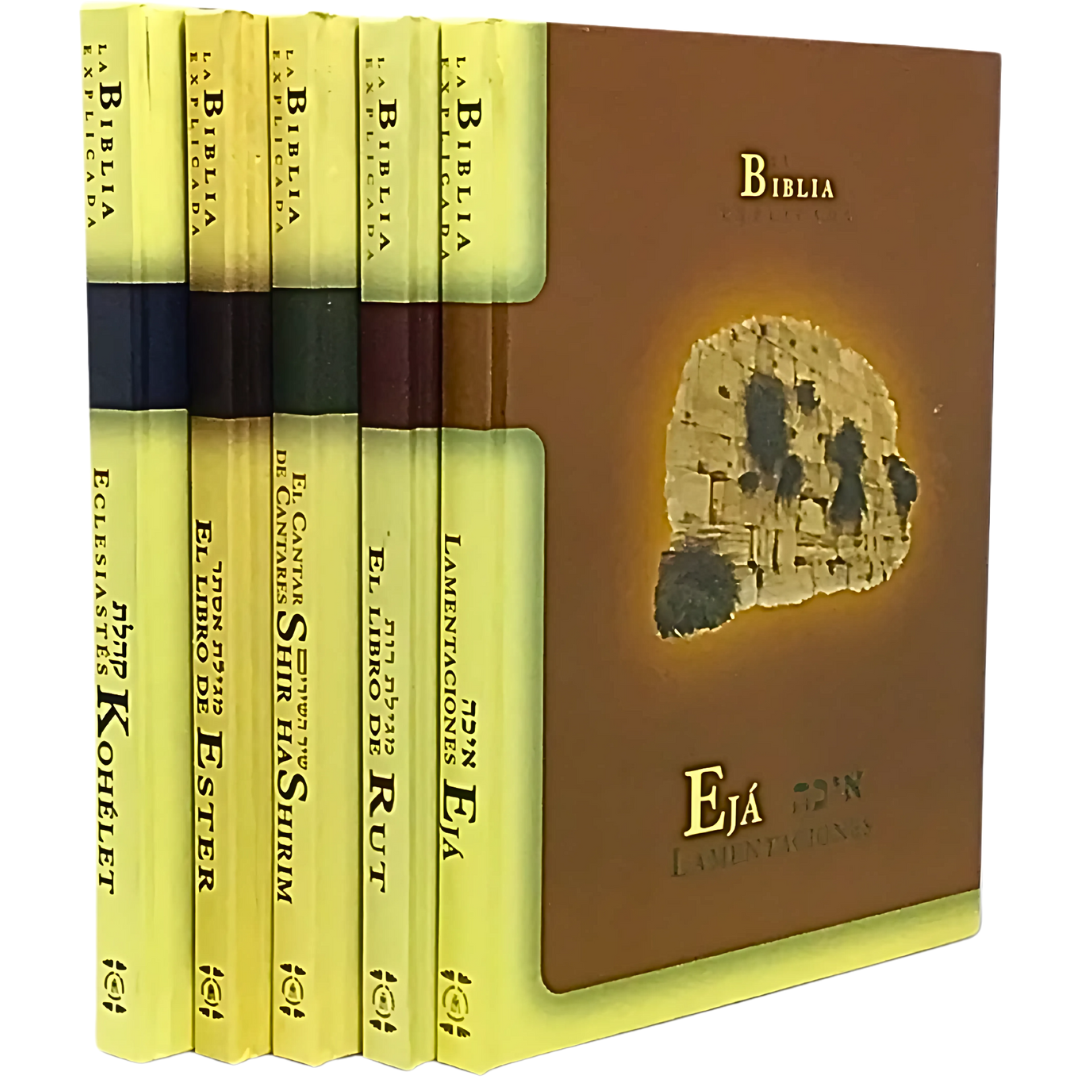 La Biblia Explicada: MEGUILOT - SET 5 VOL -
