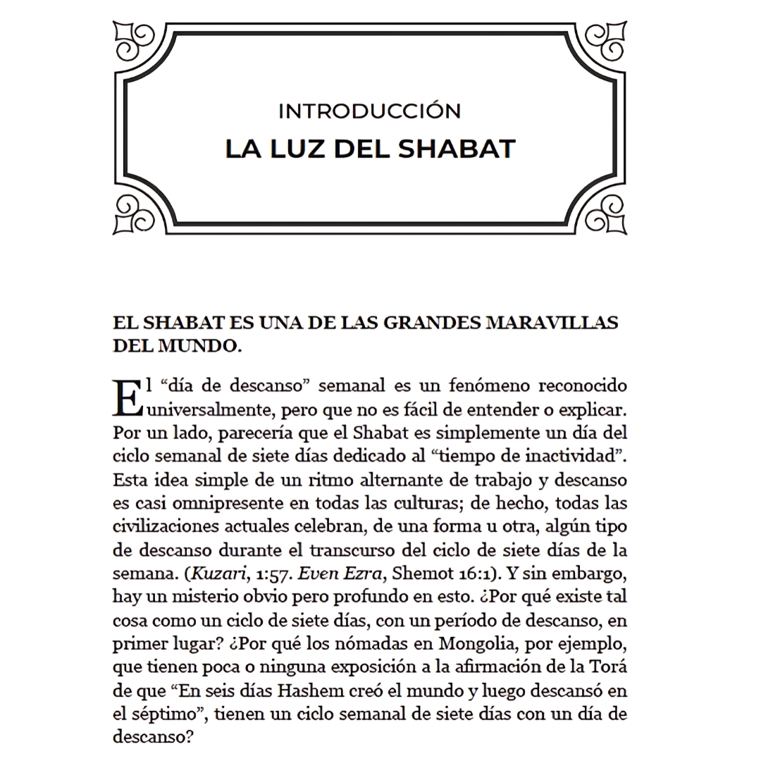 El misterio de shabbat