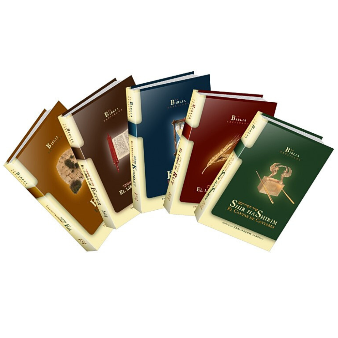 La Biblia Explicada: MEGUILOT - SET 5 VOL -