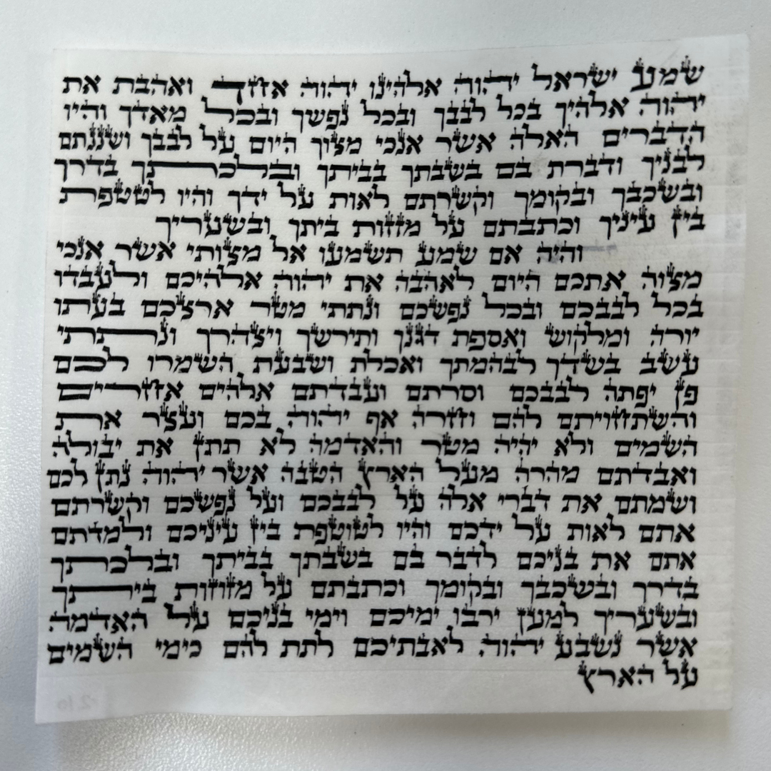 Mezuzah Scroll Kosher incluye cajita de regalo