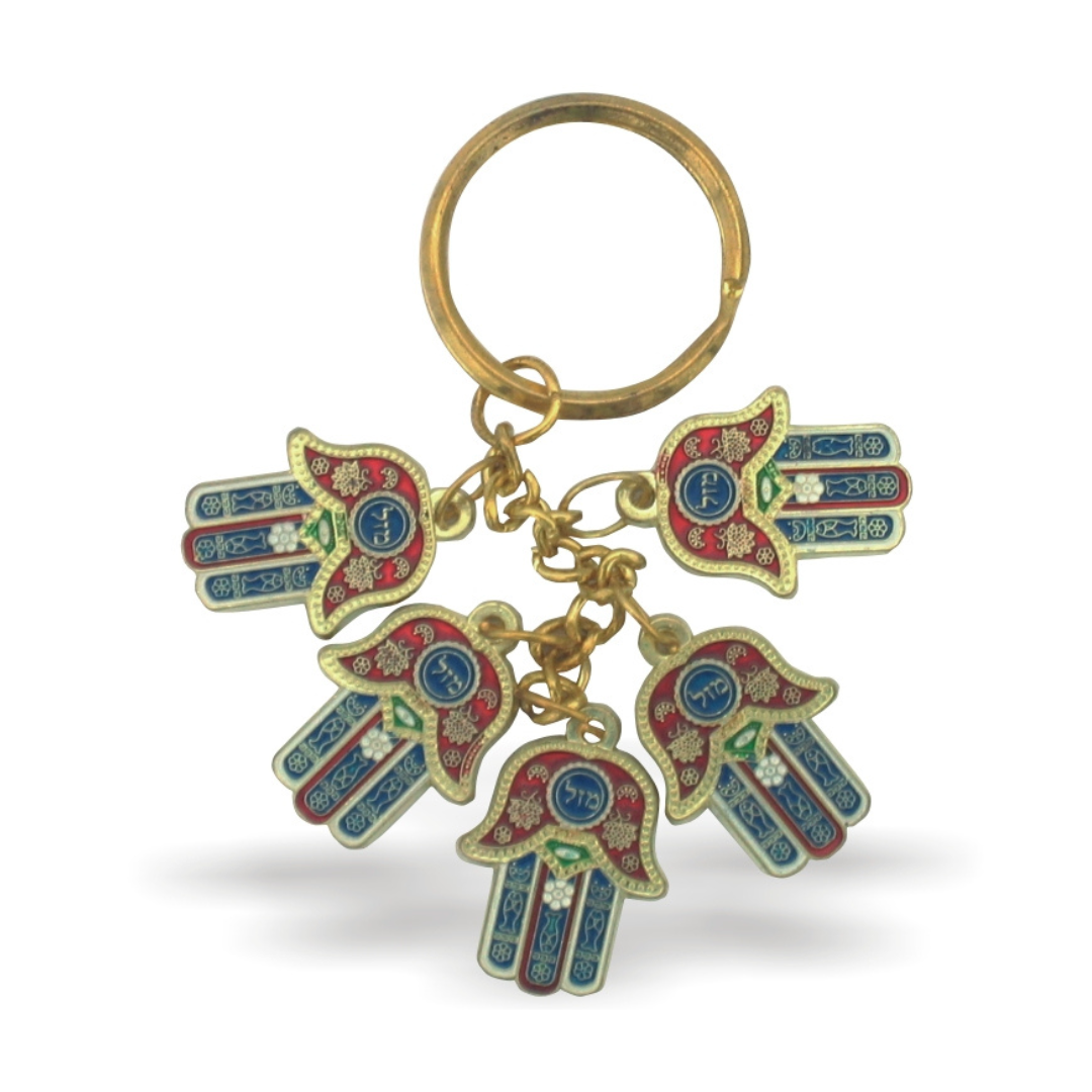 Llavero Codigo Hamsa Hamsa X5