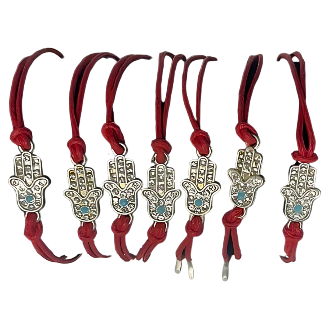 Pulsera Roja “Hamsa Silver“