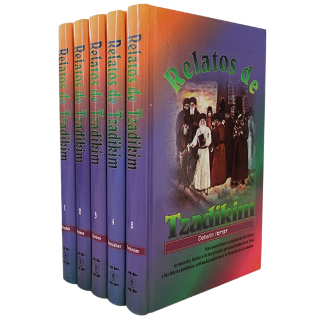 Relatos de Tzadikim - 5 tomos