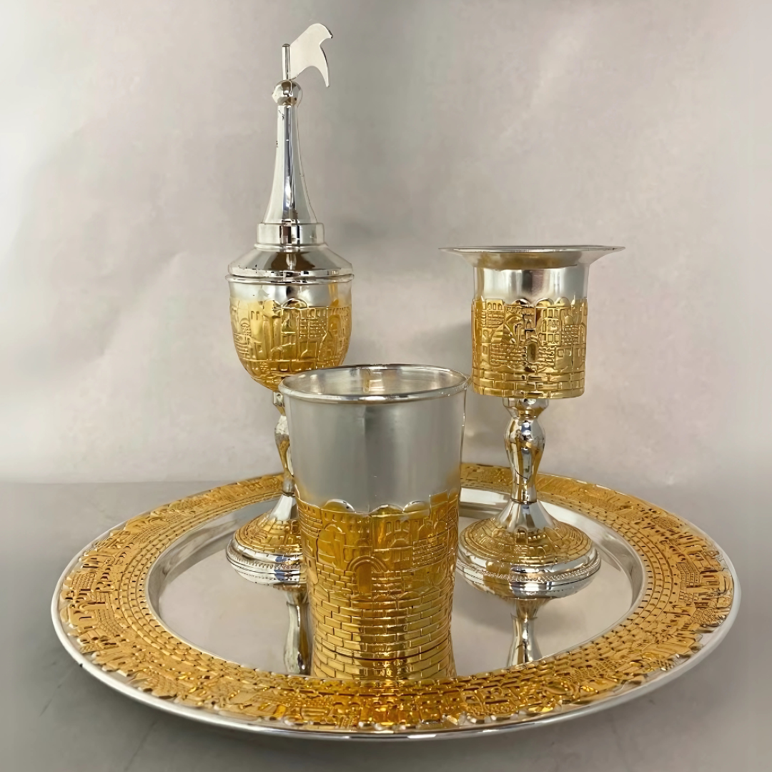 Set para Havdala - Dorado