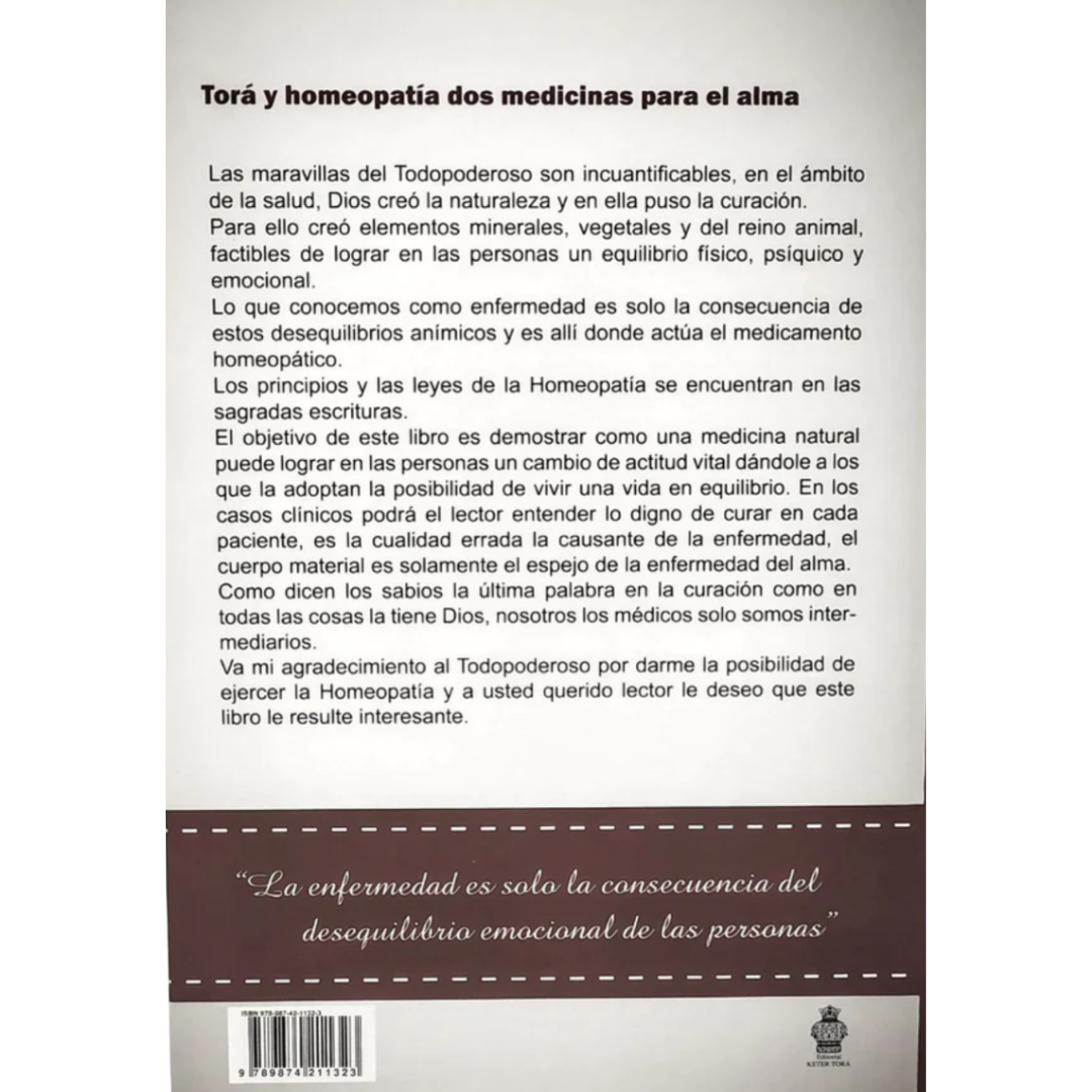 Torá y Homeopatía