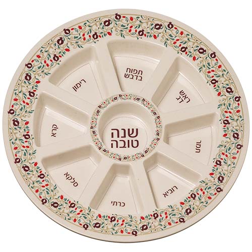 Plato seder Rosh Hashana