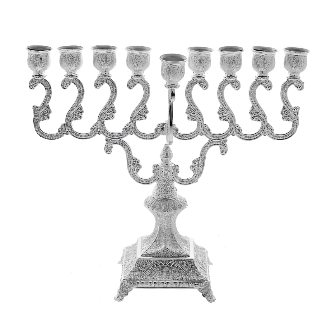 Menorah de aceite 11"