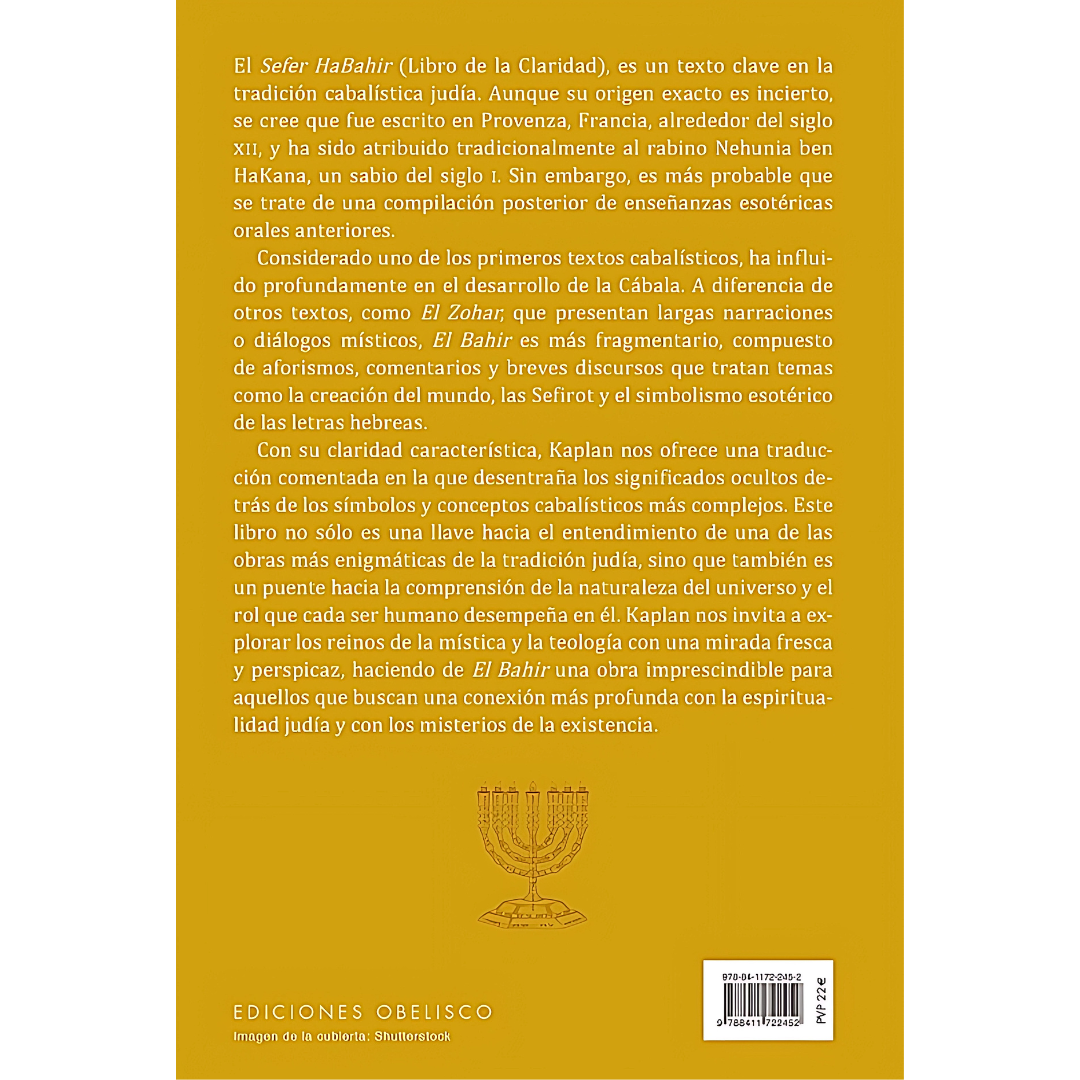 El Sefer HaBahir: Libro de la Claridad