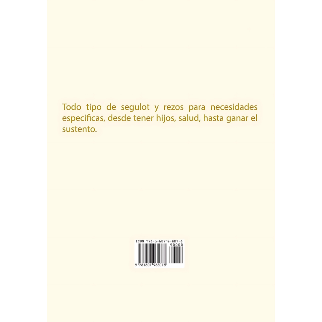 Segulot Y Rezos del Jidah