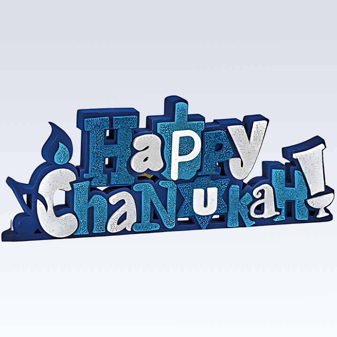 Para Decorar "Happy Chanukah"