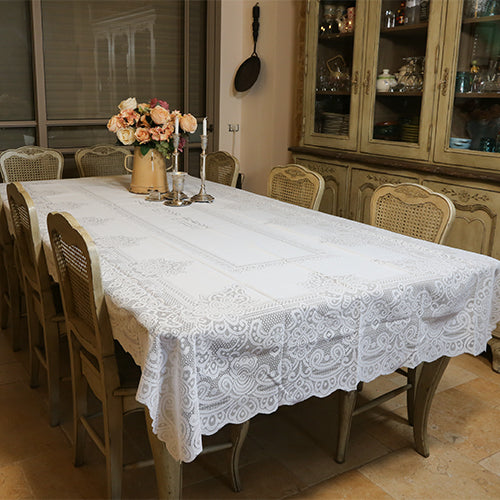 Mantel Bordado, Shabbos y festividades