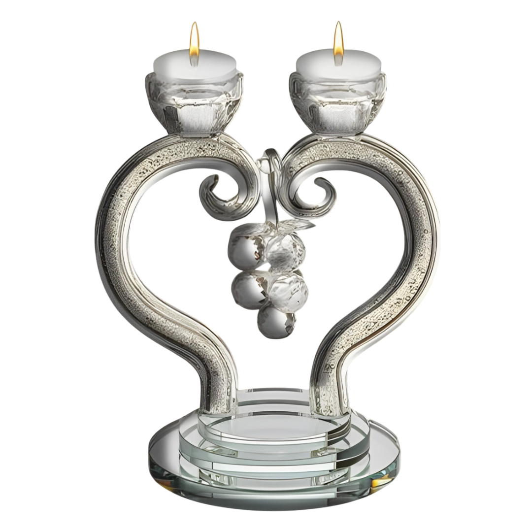Candelabros plenitud en cristal