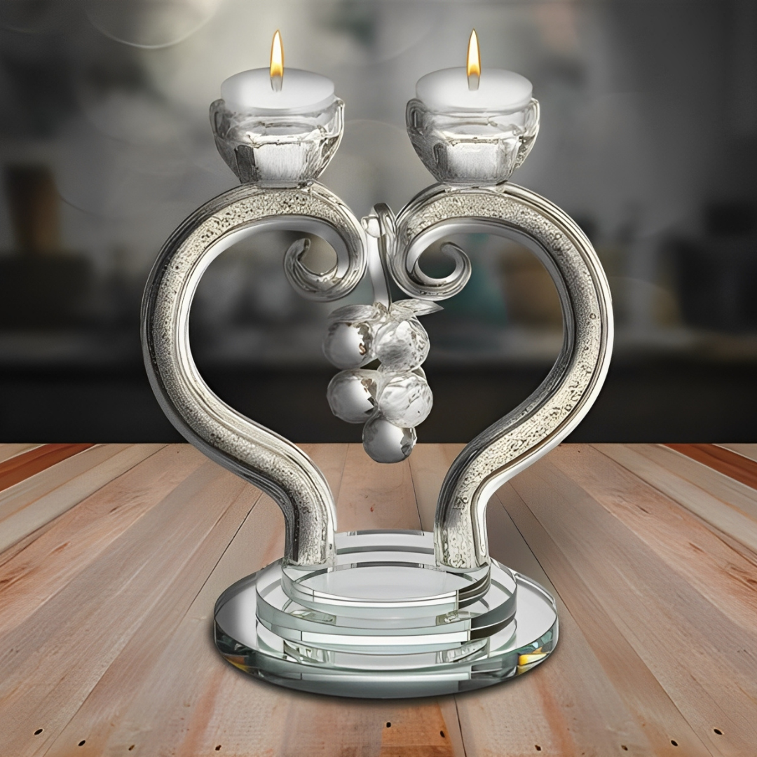 Candelabros plenitud en cristal