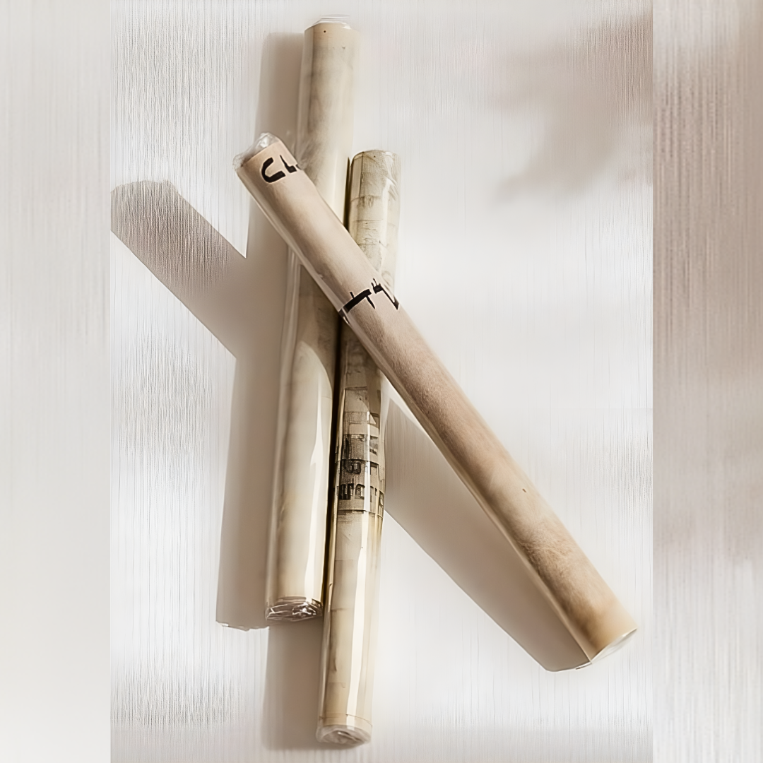 Mezuzah Scroll Kosher -Incluye Cajita de Regalo-