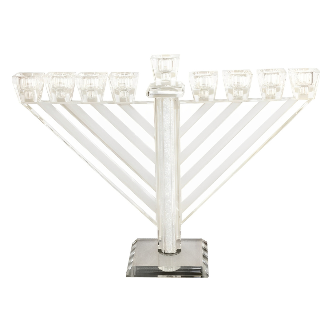 Menorah de Rambam - Cristal