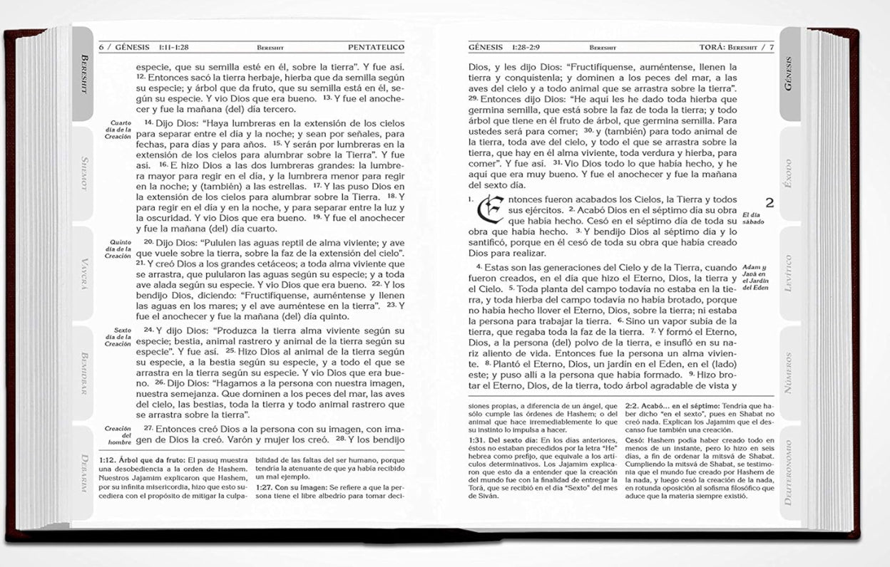 LA TANAJ - BIBLIA HEBREA CON COMENTARIO