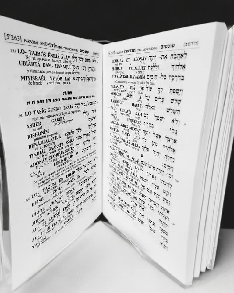 HUMASH SHEM TOV 5 VOL. HEB-ESP-FONETICA