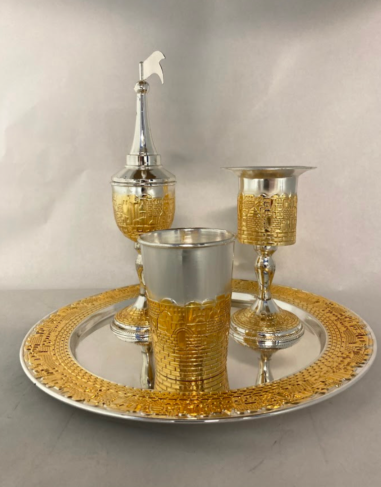 Set para Havdala - Dorado