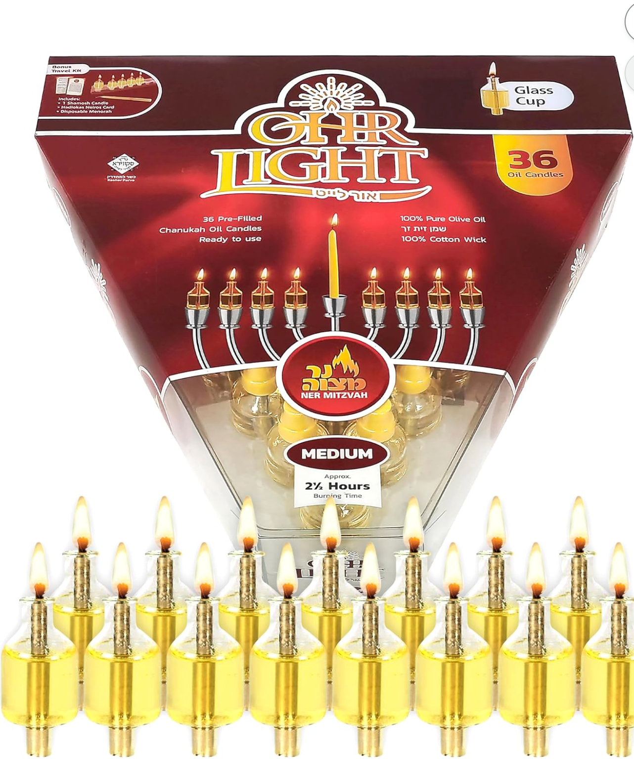 Kit Luminarias Listas de Aceite para januca