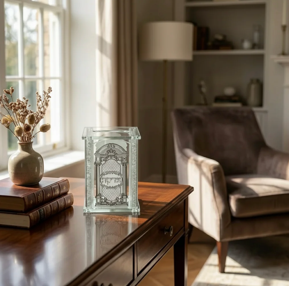 Caja para tzedaka elegante