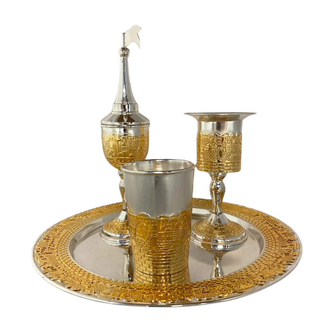 Set para Havdala - Dorado