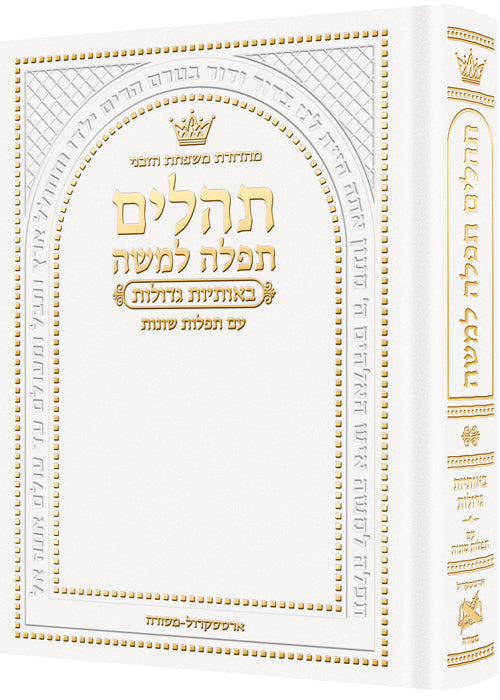 Tehilim de bolsillo (solo hebreo) con letra grande