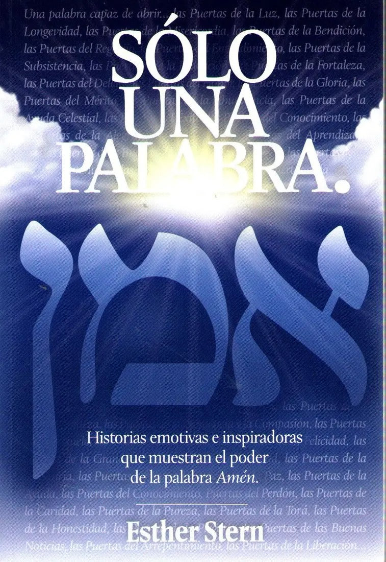 AMEN-SOLO UNA PALABRA