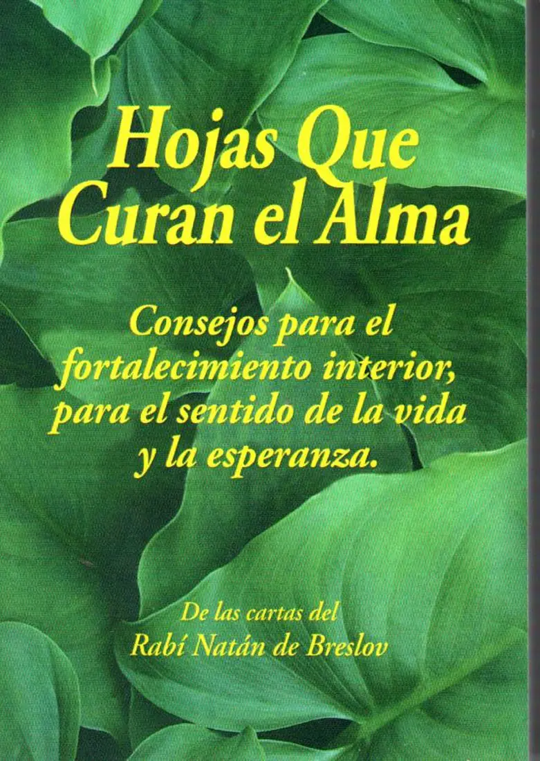 HOJAS QUE CURAN EL ALMA