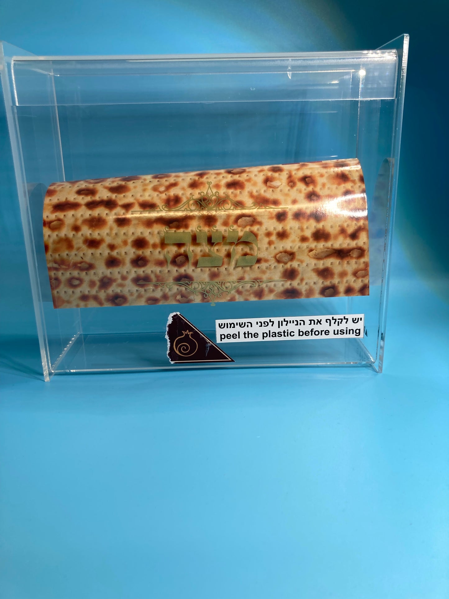 Caja plásticas para la matzah