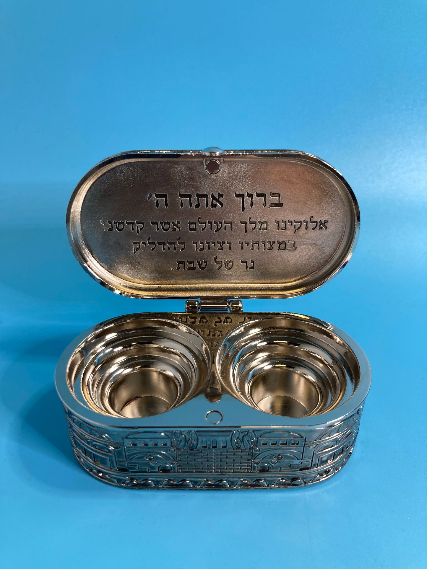 Para velas de Shabbat, de viaje