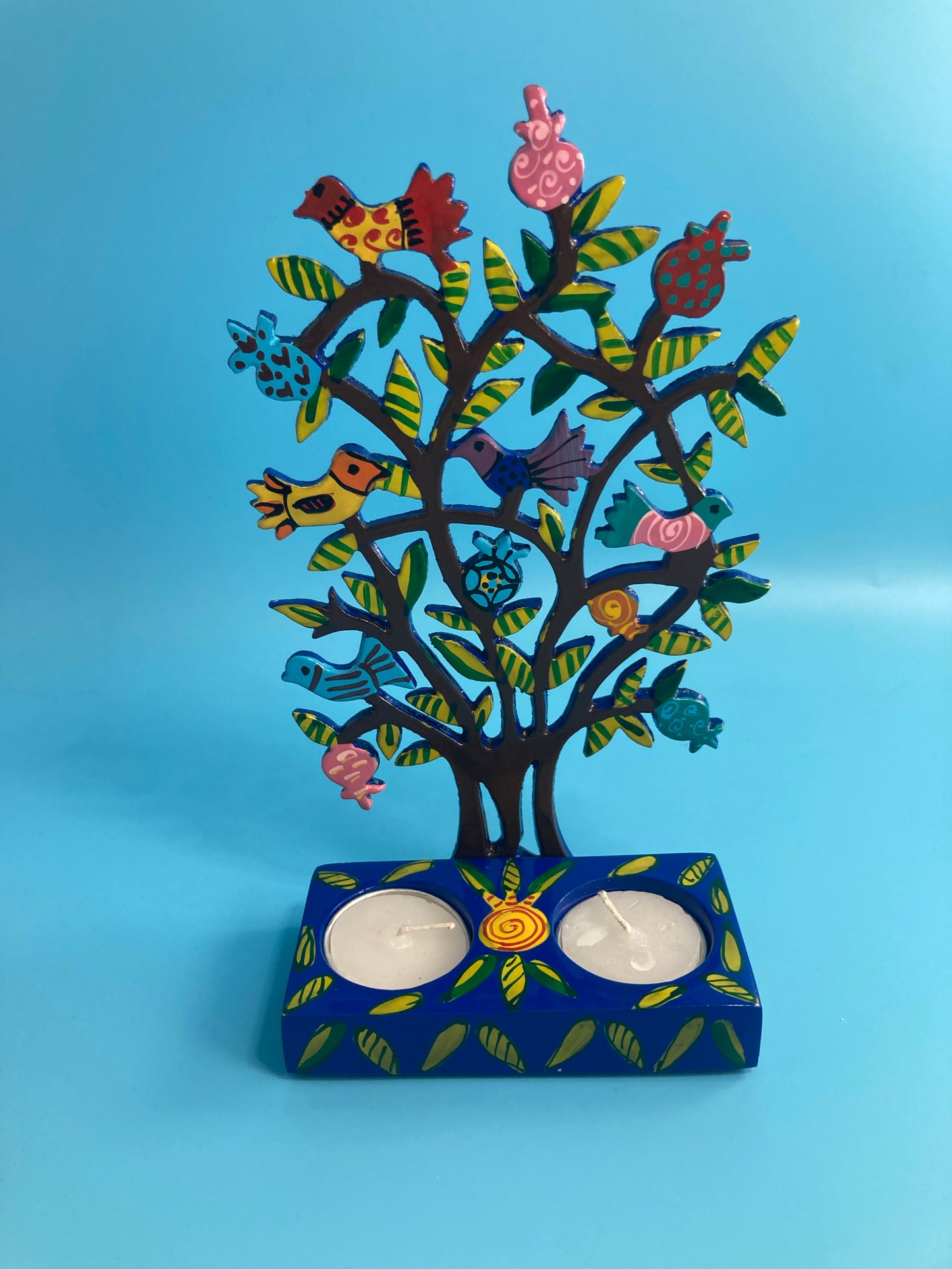 Vela de Shabbat - Arbol de la vida