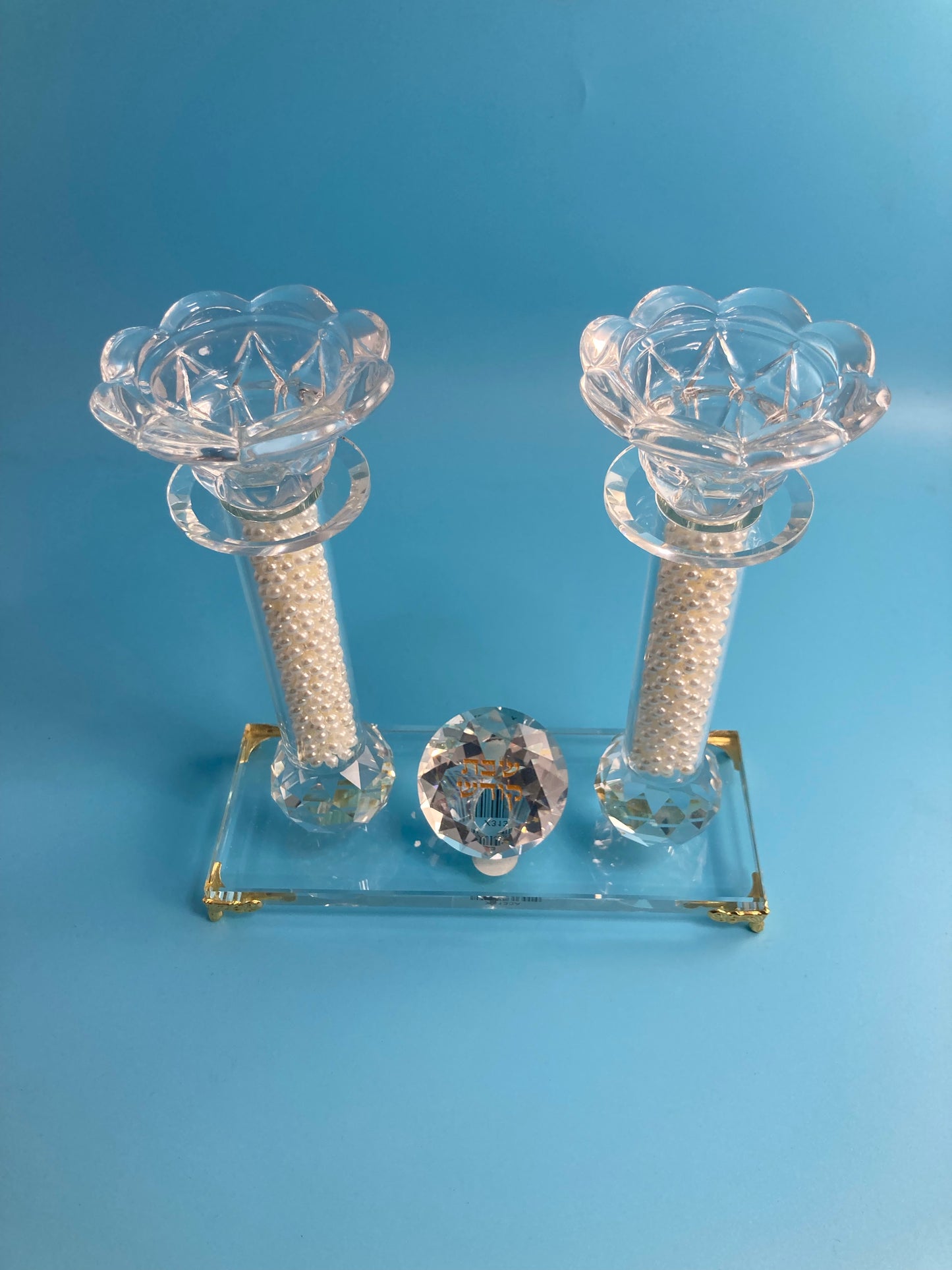 Velas de Shabbat - Cristal fino de lujo