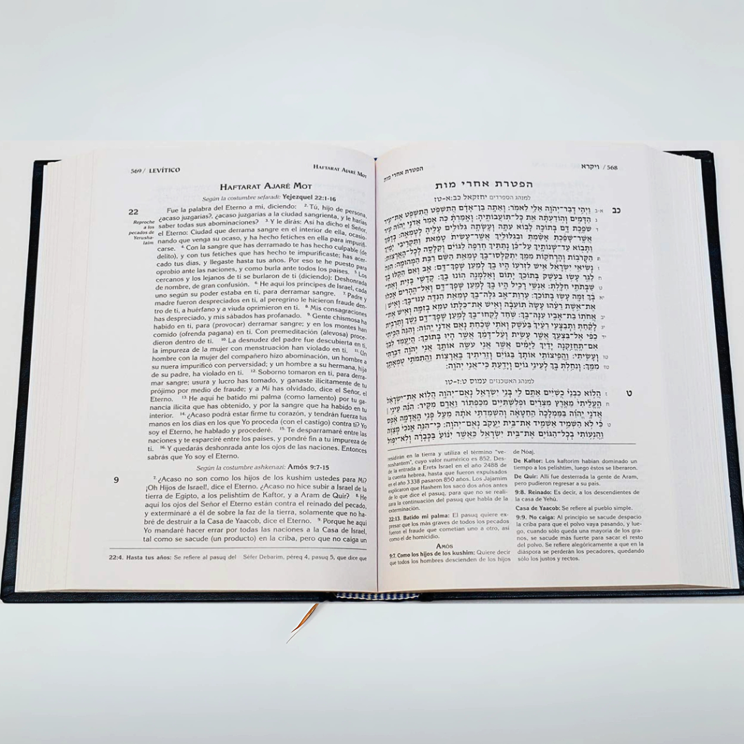 La Torá: Con Haftarot - HEB-ESP-COMENTARIOS