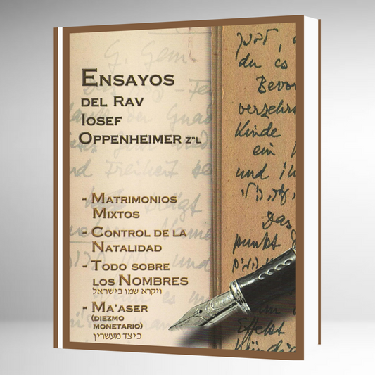 Ensayos del Rav Iosef Oppenheimer