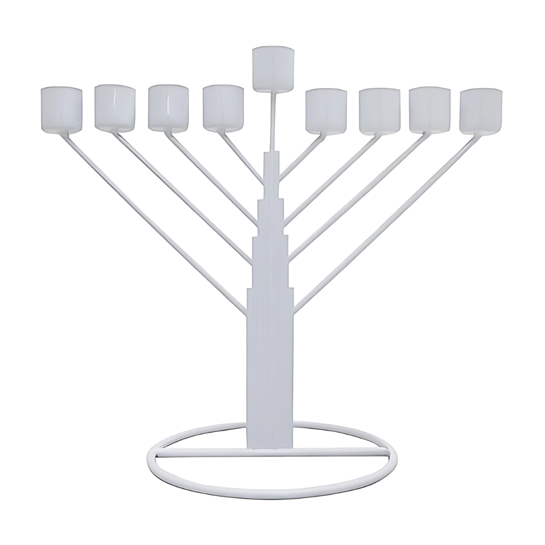 La Menorah Blanca de Chabad
