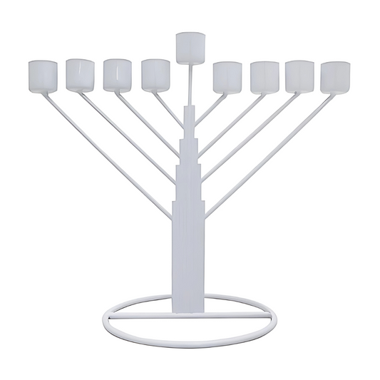La Menorah Blanca de Chabad