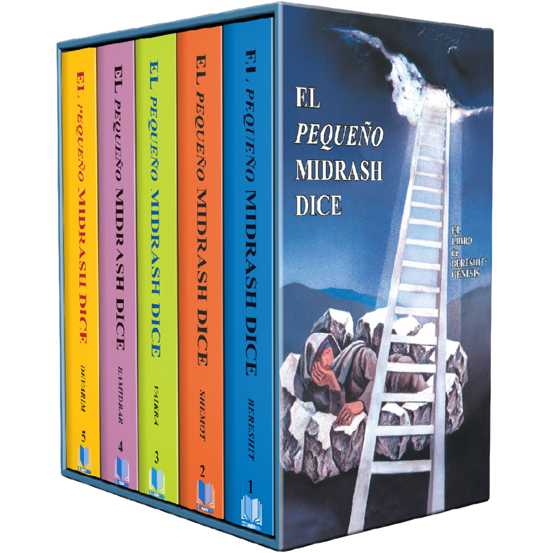 Coleccion - El pequeno Midrash dice - Tora 5 tomos