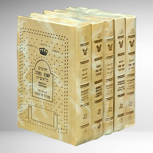 HUMASH SHEM TOV 5 VOL. HEB-ESP-FONETICA