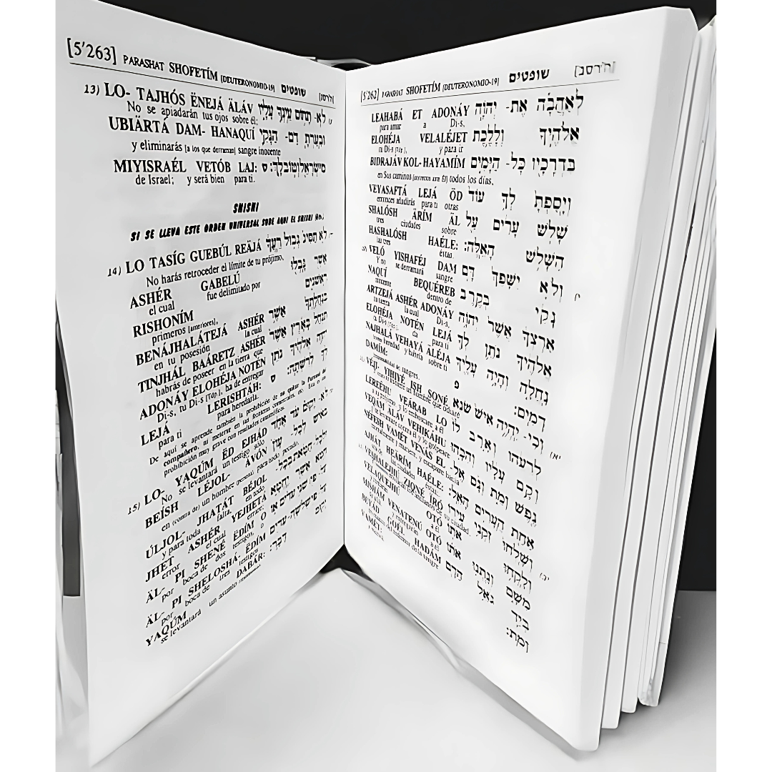 HUMASH SHEM TOV 5 VOL. HEB-ESP-FONETICA