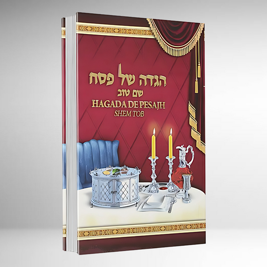 Hagadah de Pesaj SHEM TOV HEB-ESP-FON T/B