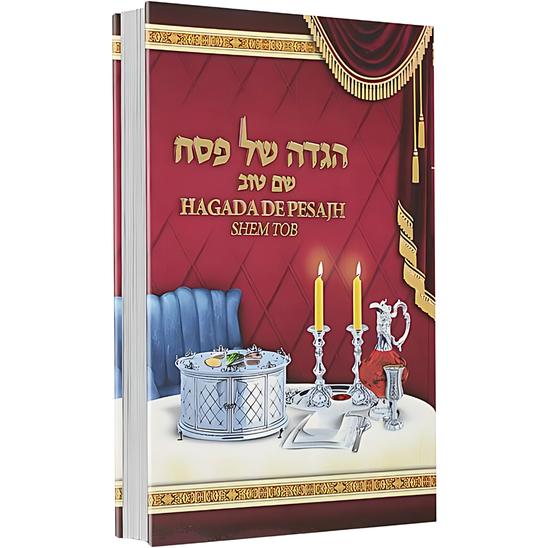 Hagadah de Pesaj SHEM TOV HEB-ESP-FON T/B