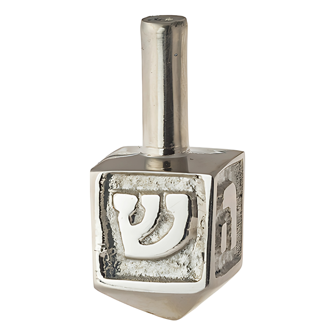 Dreidel de metal "Certeza"