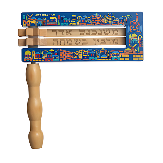 Grogger de Madera "AUTORIDAD" Grande